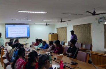 Online Tender Flow training on GePNIC for Department of Children welfare and Special Services, Chennai was conducted on 14th & 20th May 2025 with 40 participants.