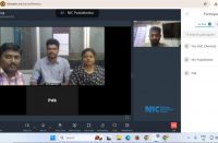 An eProcurement training session on eTendering processes in the Tamil Nadu Portal for departmental users of Joint registrar of Co-operative societies, Pudukottai District was conducted via Bharat VC on 30th April 2025