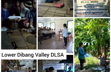 Door to Door Campaign on Free Legal Services & Free Legal Counselling on 09.11.2018