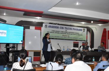 Awareness-cum-Training Programme on Cyber Security, Cyber Crime & Electronic Evidence for Judicial Officers, Advocates, Police and Staffs of WHL & OSC on 21.07.2019