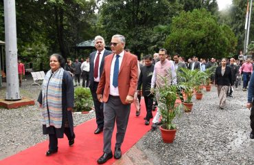 Welcome of Hon'ble the Chief Justice & Hon'ble Judges