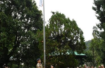 Flag hosting by Hon'ble the Chief Justice