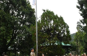 Flag hosting by Hon'ble the Chief Justice