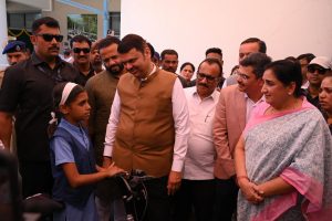CM ZP School visit
