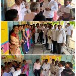राजुरी येथील जिल्हा परिषद प्राथमिक शाळेस भेट