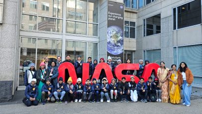 झेडपीचे विद्यार्थी पोहोचले थेट अमेरिकेत