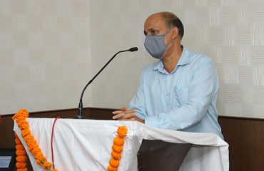 7 Sh. Jagdish Chander-IFS, CWLW Presenting His Viev on Biodiversity Conservation in Haryana