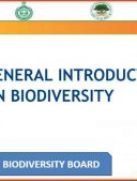 General Introductory on Biodiversity