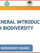General Introductory on Biodiversity