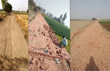 Construction of Culvert under MGNREGS in District Sonipat