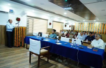 Sh. Jagdish Chander , PCCF(HoFF) address Forest Officers in two days Forestry workshop (01-04-2022 to 02-04-2022 ) held in Pinjore Haryana .
