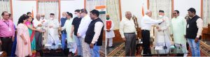 Governor inaugurates All India Flag Day for the Blind