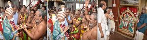 0६.04.2022: राज्यपालांच्या उपस्थित तिरुचेंबूर मुरुगन मंदिरातर्फे आयोजित महाकुंभाभिषेक कार्यक्रम