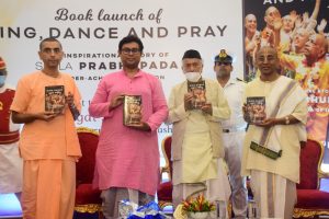 Governor releases biography of ISKCON Founder Srila Prabhupada