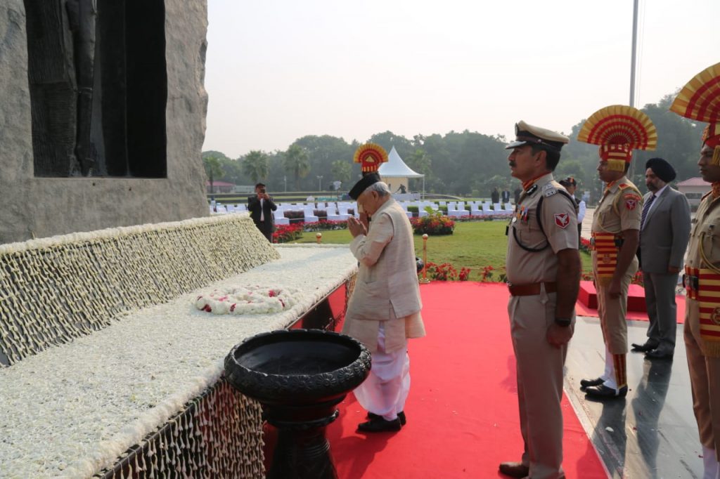 30.10.2022 : Governor Visited The National Police Memorial (NPM) At ...