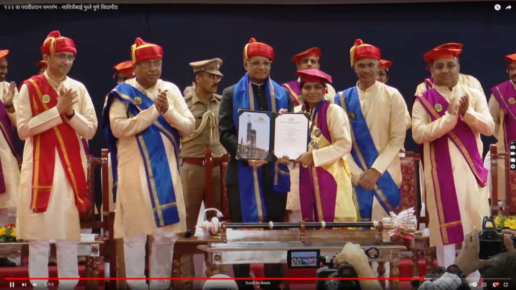 01.07.2023: Governor Presides Over The Convocation Of The Savitribai ...