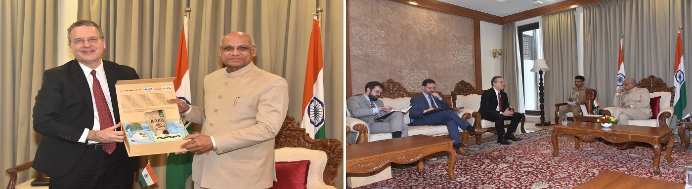 27.09.2023: Newly appointed ambassador of Brazil in India Kenneth H. da Nobrega called on Governor