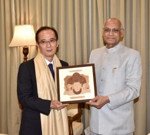 31.05.2024:  Newly appointed Consul General of Japan in Mumbai YAGI Koji called on Governor