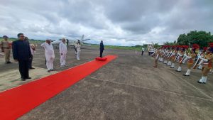 Governor arrives in Nashik on a day's official visit