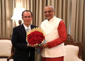 24.10.2024: Councul General of Japan in Mumbai Yagi Koji meets Governor