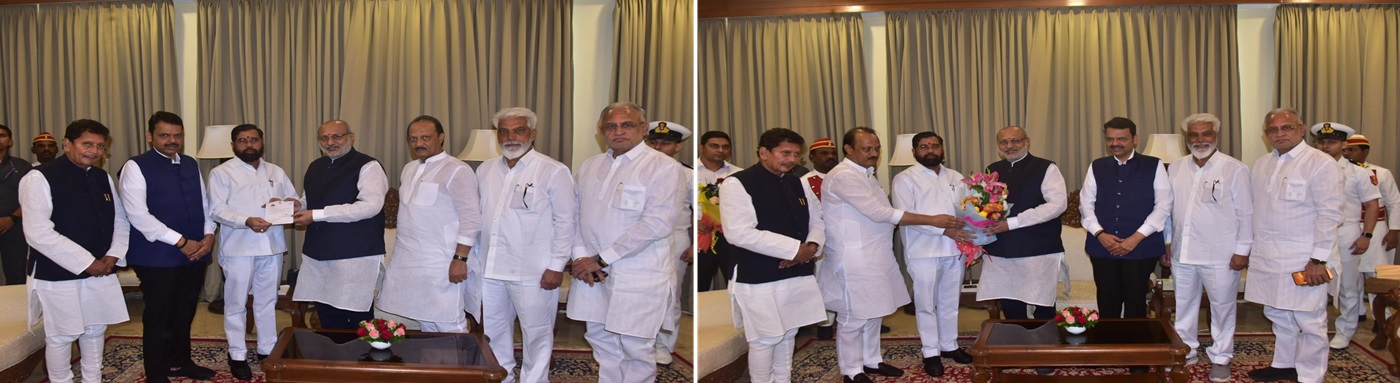 CM, Dy CMs meet Governor; CM tenders own, cabinet resignation