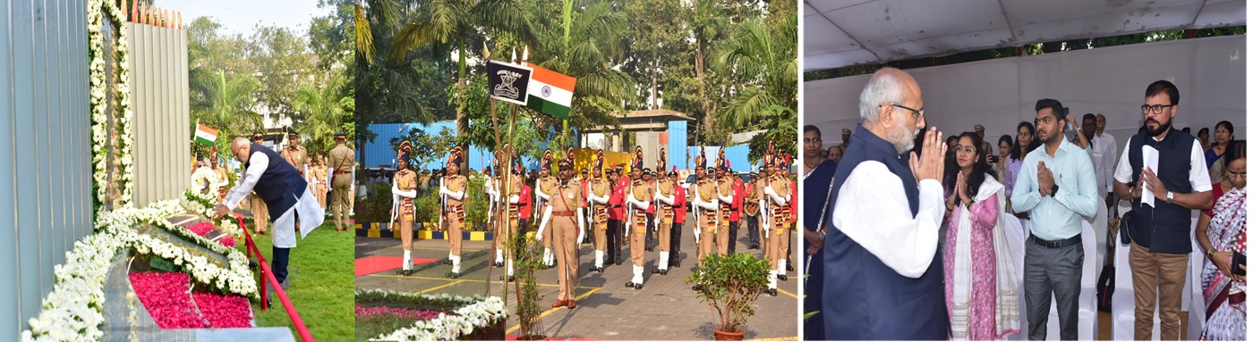 Governor, CM, Dy CM pay tribute to police martyrs