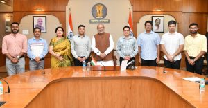 19.02.2025: Governor releases a short film on 'Sevankur Bharat: One Week for the Nation'