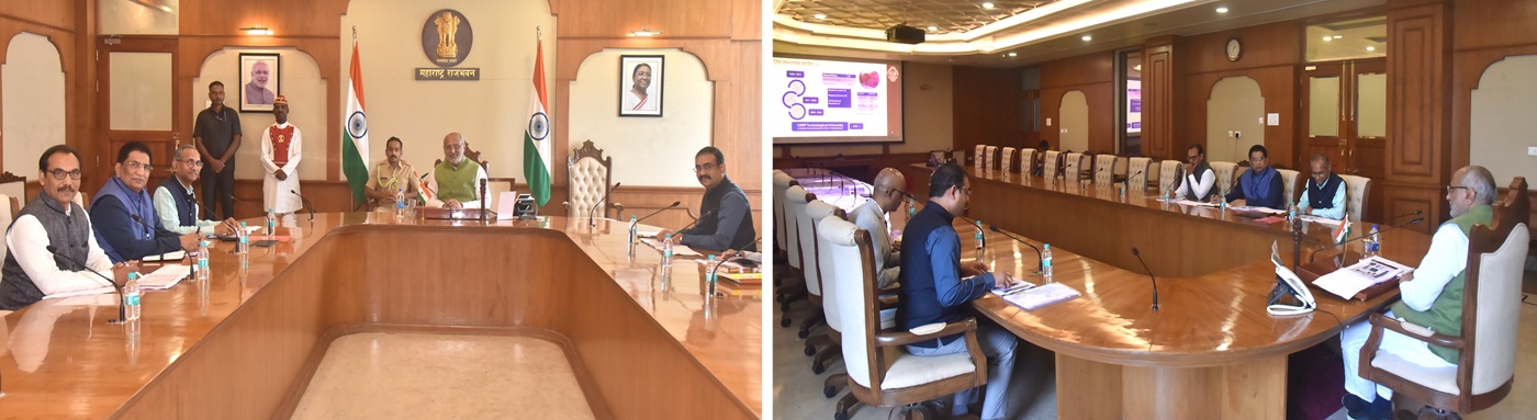 25.02.2025 : Governor conducts a review of CoEP Technological University, Pune