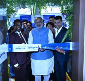 29.04.2025: Governor inaugurates the renovated 'Aditya Jyot Eye Hospital', now part of Dr Agarwal’s Eye Hospital network at Wadala in Mumbai