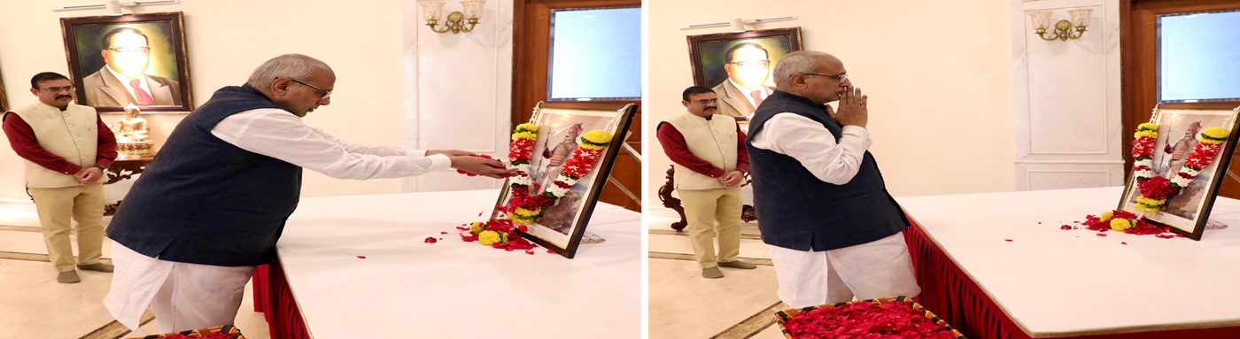 29.05.2025 : Governor pays tributes to Maharana Pratap on birth anniversary