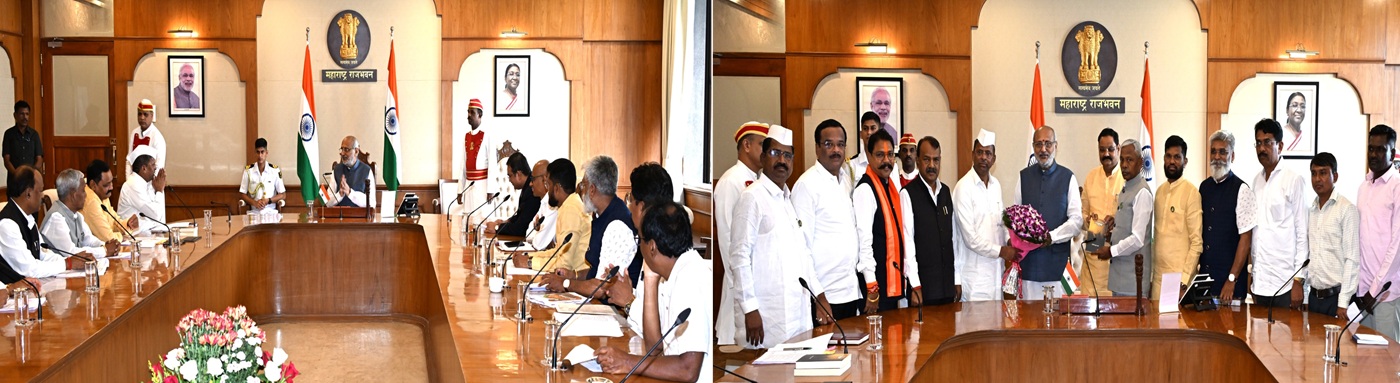 18.06.2025: Tribal Ministers, MLAs meet Governor
