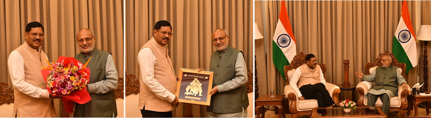 07.07.2025: Chief Justice of India Justice Bhushan Gavai met the Governor of Maharashtra C.P. Radhakrishnan at Raj Bhavan, Mumbai. The Governor congratulated Justice Gavai on his appointment as the Chief Justice of India and felicitated him with a bouquet and a memento.