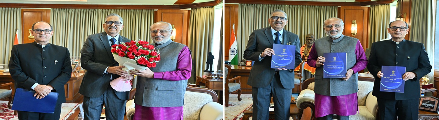 Lokayukta and Upa Lokayukta meets Governor