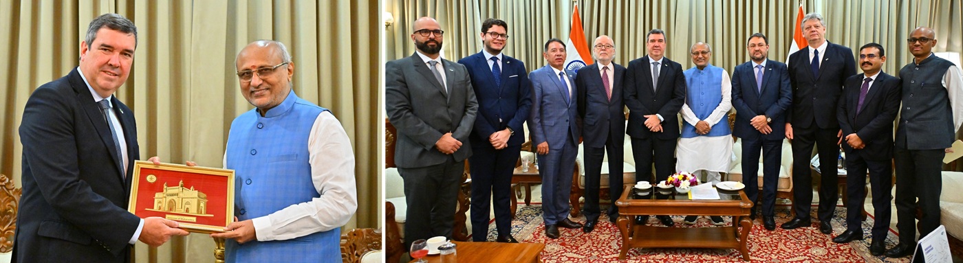 06.08.2025: Governor of the Brazilian State of Mato Grosso do Sul Eduardo Correa Riedel meet Governor