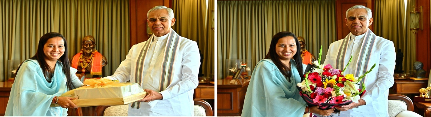 Minister Aditi Tatkare meets Governor