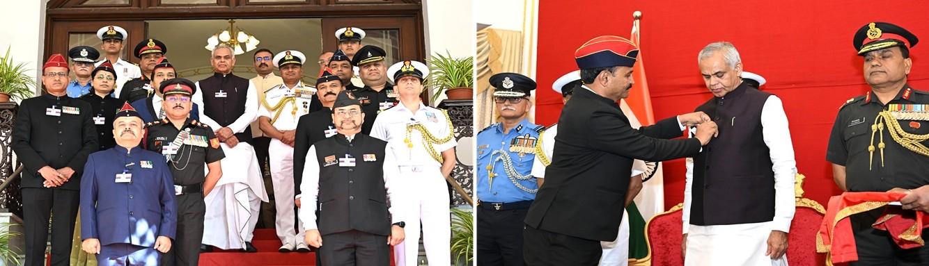 10.12.2025 : सशस्त्र सेना ध्वज निधी संकलन मोहिमेचा राज्यपालांच्या हस्ते शुभारंभ