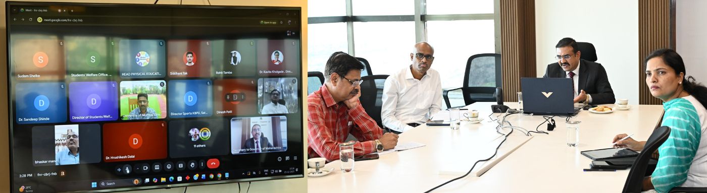 Register Every College Player on Bharat Sports Portal:- Dr. Prashant Narnaware, Secretary to the Governor