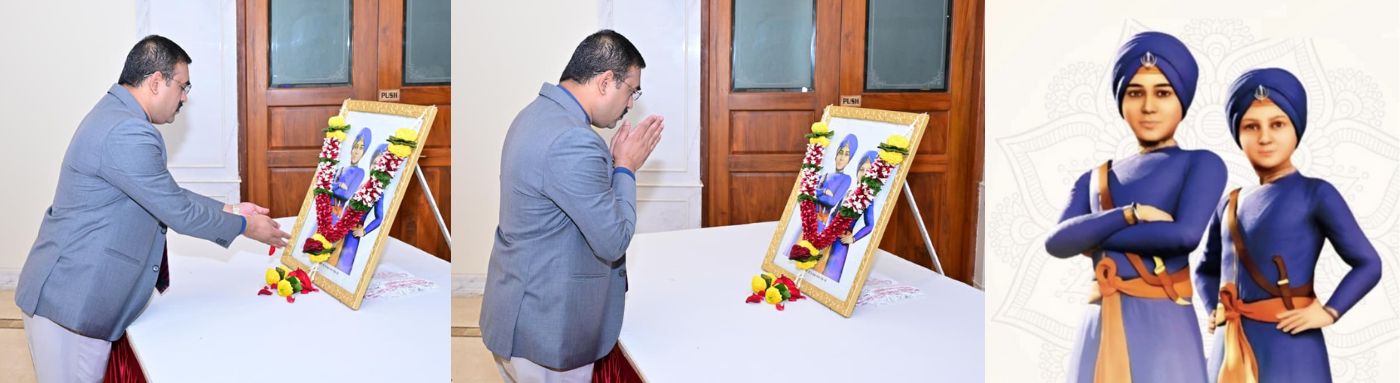 26.12.2024 : राज्यपालांचे परिवार प्रबंधक जितेंद्र वाघ यांनी 