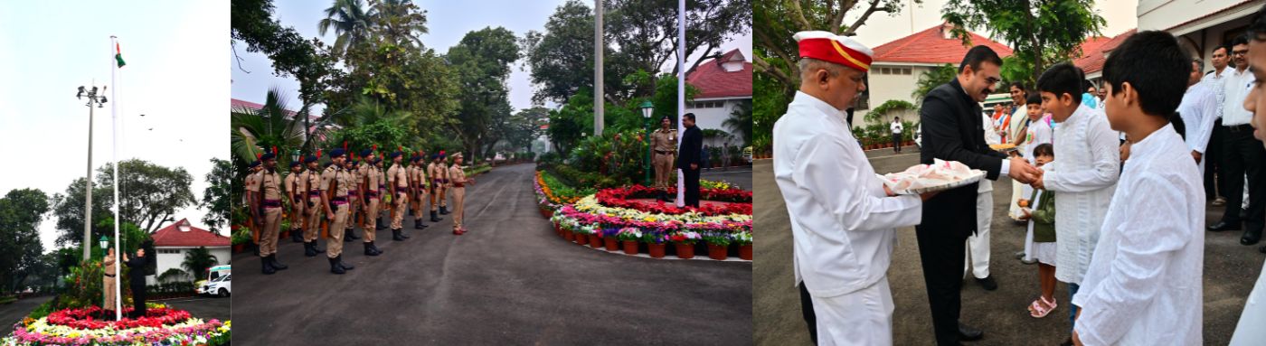 26.01.2026: Republic Day celebrated at Maharashtra Lok Bhavan