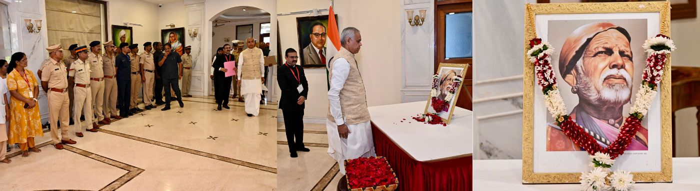 23.02.2025: राज्यपालांचे संत गाडगे बाबा यांना अभिवादन