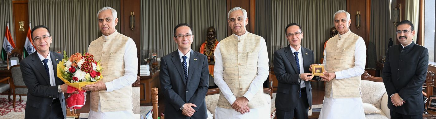 Consul General of Japan in Mumbai Yagi Koji called on Governor