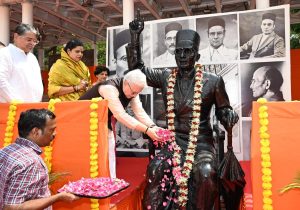 Governor visits Swatantryaveer Savarkar National Memorial