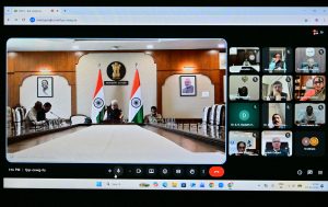 Governor interacts with the VCs of all State Public Universities through video conferencing