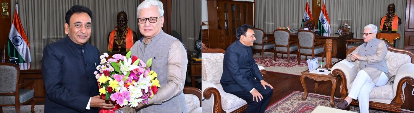 State Chief Secretary Rajesh Aggarwal meets Governor