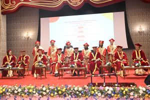 21.03.2026: Vice President of India C P Radhakrishnan presided over the first Convocation of the Ratan Tata Maharashtra State Skills University at Lok Bhavan Mumbai. Governor of Maharashtra Jishnu Dev Varma, Chief Minister Devendra Fadnavis, Deputy Chief Minister Sunetra Pawar, Minister of Skill Development Mangal prabhat Lodha, Chief Secretary Rajesh Aggarwal, ACS Skill Development Manisha Varma and Vice CHancellor of RTMSSU Prof Apoorva Palkar were present.  The Vice President presented the Best ITI awards to the Industrial Training Institutes in Latur, Aheri and Sambhajinagar and presented Gold Medals to 6 graduating students of the University. The Vice President also inaugurated an Exhibition organised by the University. The 'Say No To Drugs' Campaign was launched on the occasion.