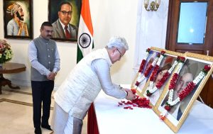 23.03.2023:  Governor pays tribute to Shahid Bhagat Singh, Rajguru, Sukhdev