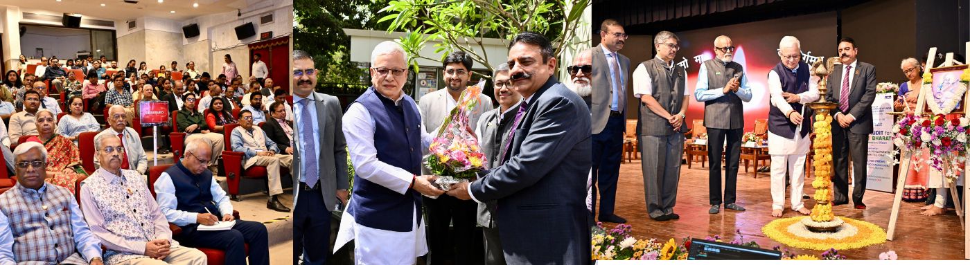 10.04.2026: महाराष्ट्राचे राज्यपाल जिष्णु देव वर्मा यांनी भारतीय कॉस्ट ऑडिट संस्थेतर्फे आयोजित “विकसित भारतासाठी कॉस्ट ऑडिट” या विषयावरील राष्ट्रीय परिसंवादाचे उद्घाटन केले. उदघाटन सत्राला एशियन हार्ट इन्स्टिट्यूटचे संस्थापक डॉ. रमाकांत पांडा, भारतीय कॉस्ट व मॅनेजमेंट अकाउंटंट्स संस्थेचे अध्यक्ष टी.सी.ए. श्रीनिवास प्रसाद,  उपाध्यक्ष नीरज जोशी, व्यावसायिक विकास समितीचे अध्यक्ष मनोज आनंद,  आयसीएमएआयचे माजी अध्यक्ष विकास देवधर, राज्यपालांचे सचिव डॉ प्रशांत नारनवरे, सहसचिव एस रामामुर्ती तसेच संस्थेचे सदस्य व व्यावसायिक उपस्थित होते. कॉस्ट ऑडिट ही केवळ अनुपालनाची गरज नसून आर्थिक प्रशासनासाठी एक धोरणात्मक साधन आहे असल्याचे राज्यपालांनी सांगितले. भारतीय कॉस्ट ऑडिट संस्थेने आपल्या व्यावसायिक अभ्यासक्रमांची माहिती मुंबई, पुणे आदी महानगरांबाहेरील विद्यापीठे व महाविद्यालयांमध्ये देखील करून द्यावी जेणेकरून तेथील विद्यार्थ्यांना या क्षेत्रातील संधींची माहिती होईल, अशी सूचना राज्यपालांनी यावेळी केली. सूचीबद्ध कंपन्या, गृहपयोगी वस्तू उत्पादक, बहुराष्ट्रीय कंपन्या आणि पतसंस्थांमध्ये देखील कॉस्ट ऑडिट अनिवार्य करण्याची त्यांनी सूचना केली.