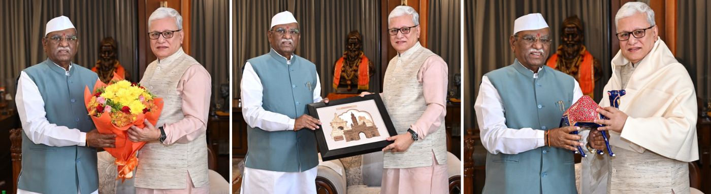 Governor of Rajasthan Haribhau Bagade meet Governor
