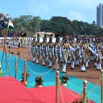 ६७ वा महाराष्ट्र राज्य स्थापना दिन: राज्यपालांची राष्ट्रध्वजाला मानवंदना