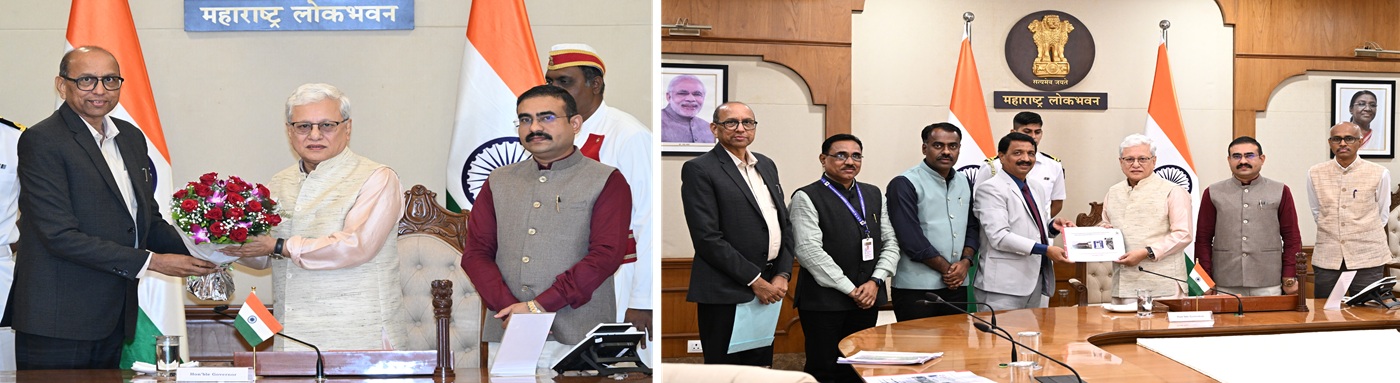 06.05.2026 : कबचौउम व स्वारातीम विद्यापीठांच्या कुलगुरुंनी राज्यापालांसमोर केले विद्यापीठाचे विस्तृत सादरीकरण